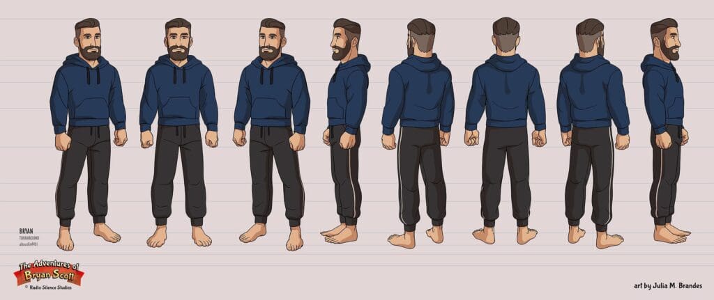 The Adventures of Bryan Scott (2023) © Radio Silence Studios.