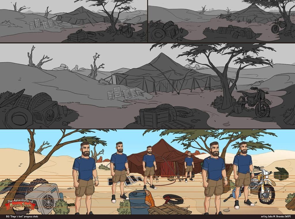 The Adventures of Bryan Scott (2023) © Radio Silence Studios.