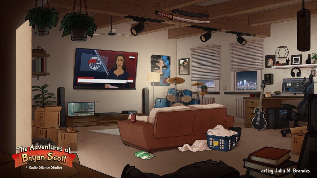 The Adventures of Bryan Scott (2023) © Radio Silence Studios.